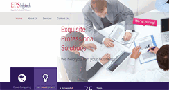 Desktop Screenshot of epsinfotech.com